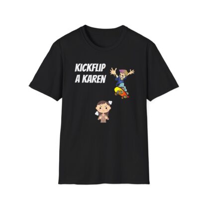 A Unisex Softstyle T-Shirt- Kickflip A Karen - Image 5